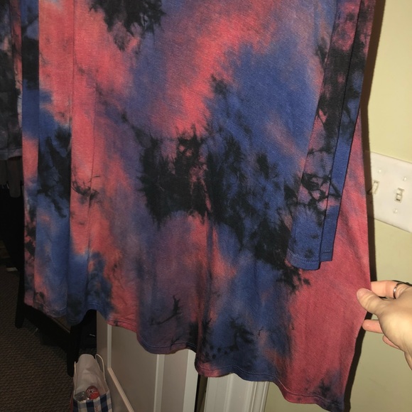 Tie dye knee length dress - Picture 3 of 7